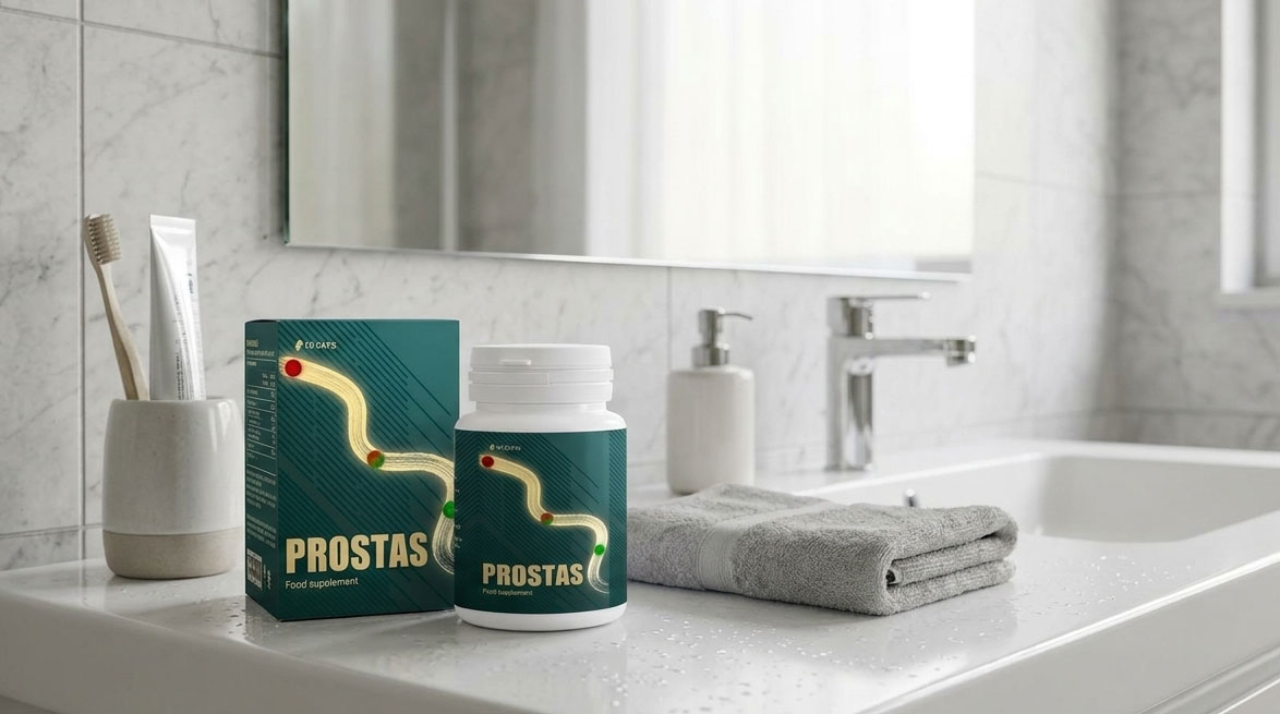 Prostas capsules close-up